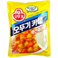 오뚜기 분말 카레 약간 매운맛 1kg