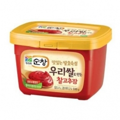 청정원 순창 100% 현미 태양초 찰고추장 500g