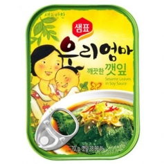 샘표 우리엄마 깨끗한 깻잎 70g