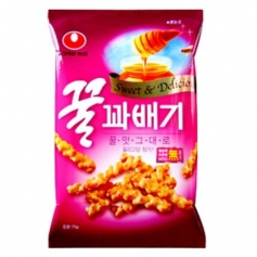 농심 꿀꽈배기 75g 수출용