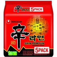 농심 신라면 멀티팩 5개입 (120gx5) 수출용