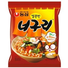 농심 얼큰한 너구리 120g 내수용